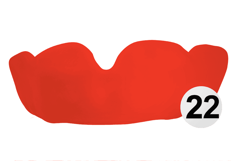 22 Fluro red